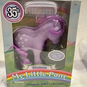 My Little Pony 35th Anniversary Blossom Figure Original 1983 Collection